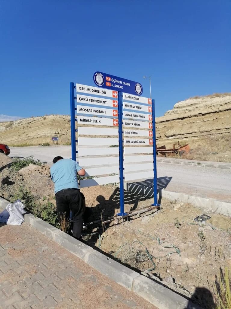 Çankırı Yakınkent OSB Tabela