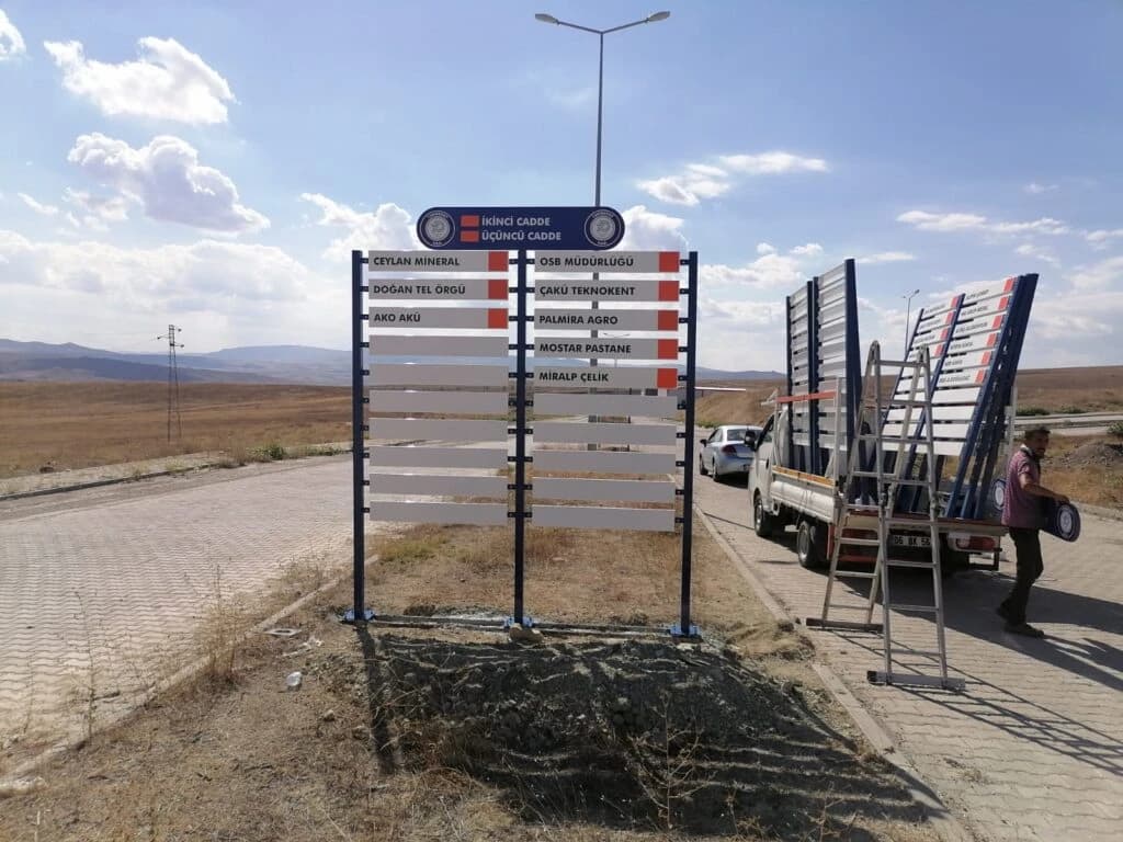 Çankırı Yakınkent OSB Tabela