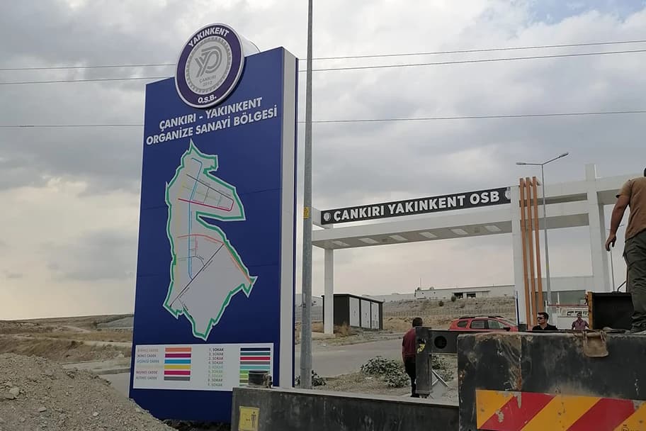 Çankırı Yakınkent OSB Tabela