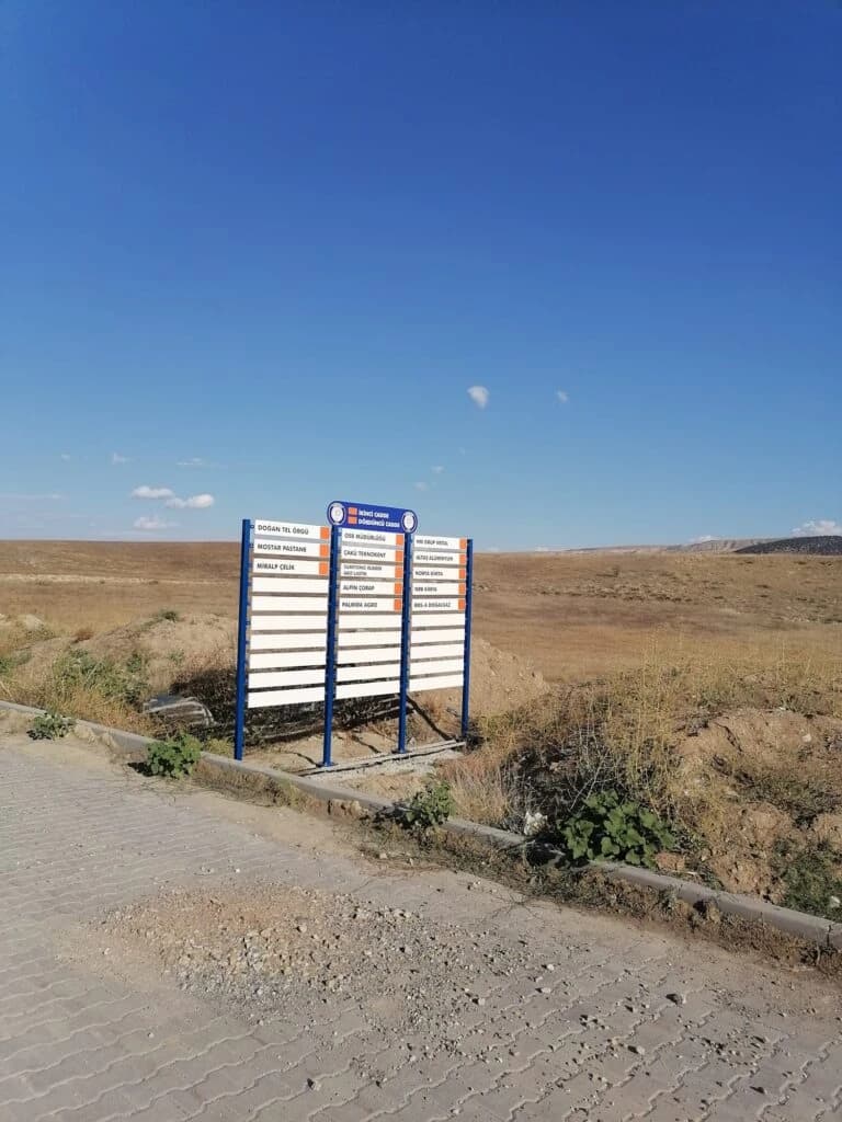 Çankırı Yakınkent OSB Tabela