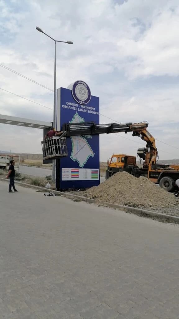 Çankırı Yakınkent OSB Tabela