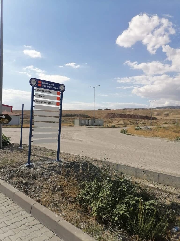 Çankırı Yakınkent OSB Tabela