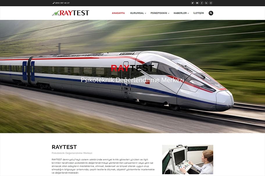 Raytest Web Sitesi